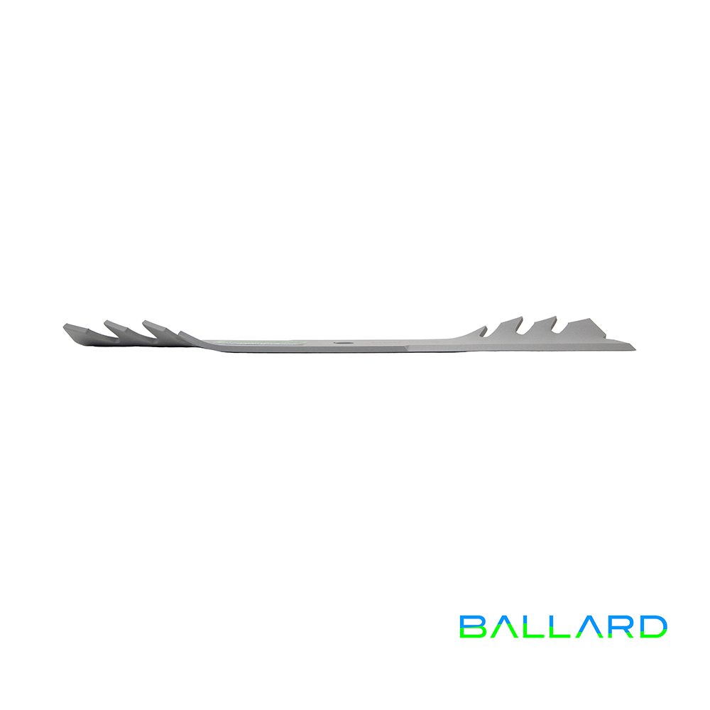 MULCHING Mower Blades: 14 3/4" Long, 5/8" Center Hole, 2.5" Wide (Three Blade System) image number null